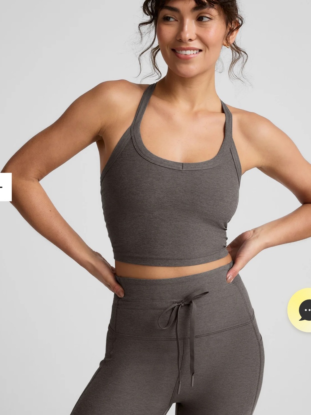 Beyond Yoga Spacedye On The Up Cropped Tank